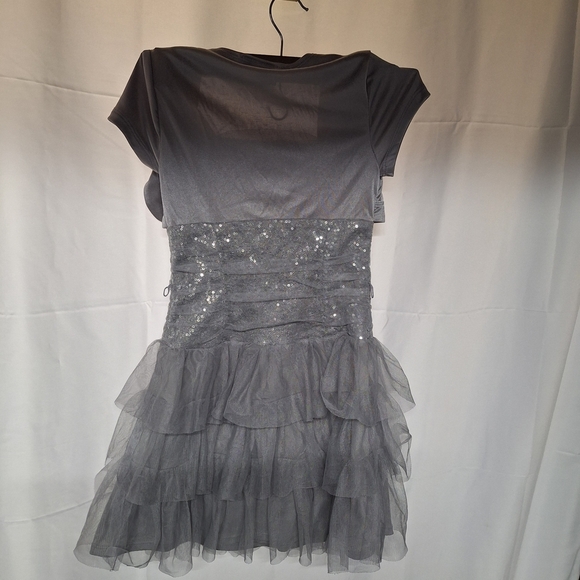 Amy Byer Silver Dress - Picture 4 of 5